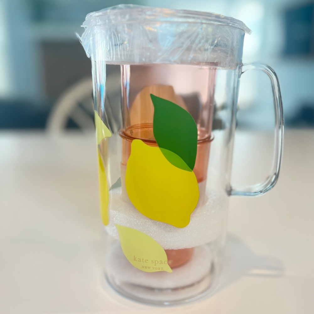 Kate Spade pitcher and cups